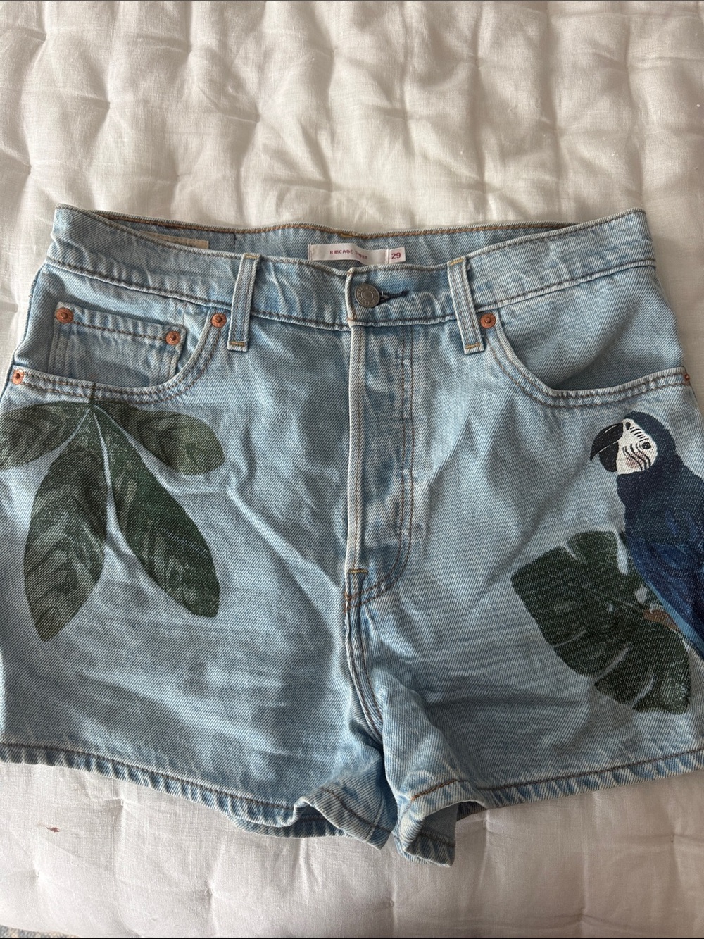 Farm Rio x Levi’s ribcage short
